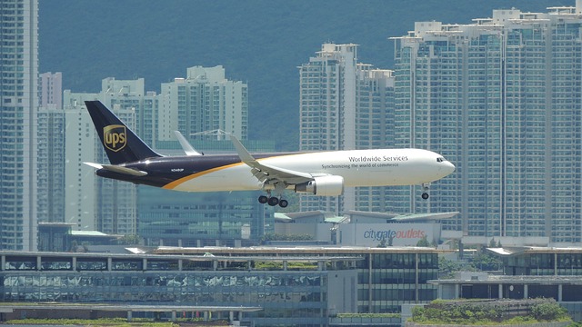 UPS over-nite air cargo delivered my air conditioners